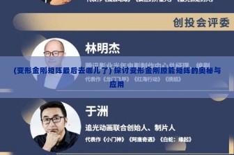 (变形金刚矩阵最后去哪儿了) 探讨变形金刚原能矩阵的奥秘与应用